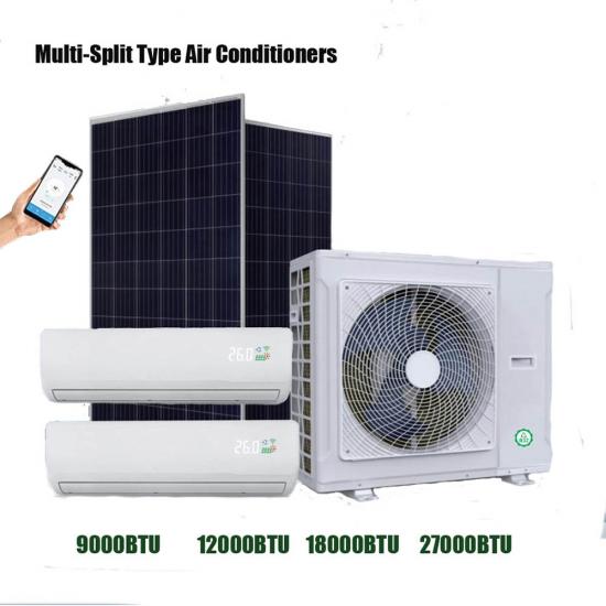 solar AC/DC hybrid air conditioner